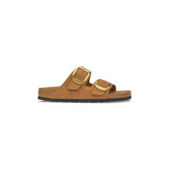 Birkenstock Dames, Schoenen, Bruin, Maat: 38 EU Leer