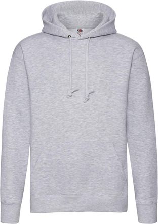 Fruit Of The Loom Fruit of the Loom Heren Premium Heather Hoodie (Heide Grijs)