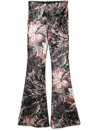 Etro Printed Flared Trousers