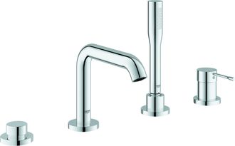 GROHE Essence - Combinaci&oacute;n Ba&ntilde;era 4 Orificios, Cromo 19578001