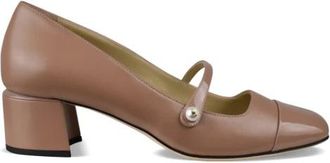 Jimmy Choo London Elisa 45 Pumps - Dames - Pumps - Bruin - 42 EU - Leer - Schoenen