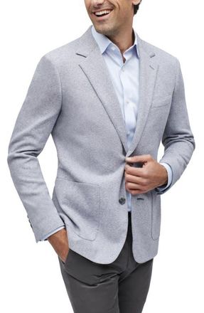 Bonobos Jetsetter Trim Fit Knit Cotton Sport Coat in Grey at Nordstrom, Size 42Regular