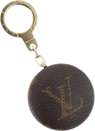 Louis Vuitton Pre-owned Accessories, female, Brown, Size: ONE SIZE Pre-owned Canvas Key-Holder