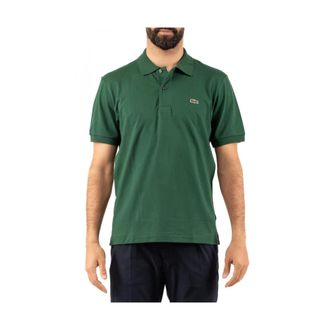 Lacoste Polo Shirts, male, Green, Size: S Classic Polo Shirt