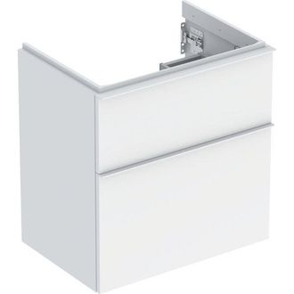 Keramag Keramag - Geberit Icon Meuble Sous-lavabo, Saillie R&eacute;duite, 59,2x61,5x41,6