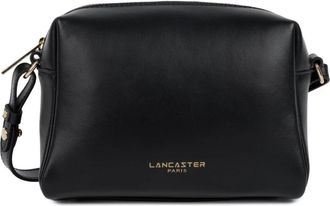 Lancaster Donna Cube Crossbody Bag - Dames - Schoudertassen - Zwart - ONE Size - Leer - Tassen