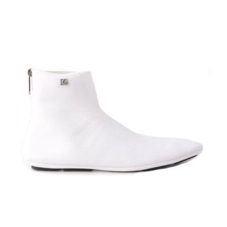 Dolce & Gabbana Men Booties - male - Dolce & Gabbana - Ankle Boots - White - 10 UK - Shoes