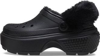 Crocs Stomp Lined Clogs Black 208546-001