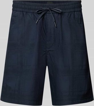 Boss Orange by Hugo Boss BOSS Orange Tapered Chinoshorts aus reiner Baumwolle Modell SANDREW_6_SHORTS in Marine, Gr&ouml;&szlig;e 30