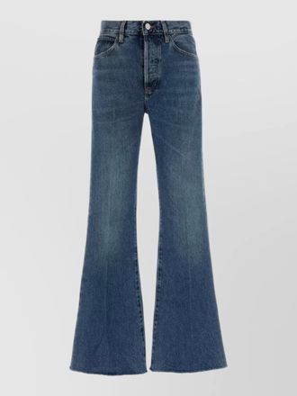 Frame Denim the lax denim flared jeans trousers