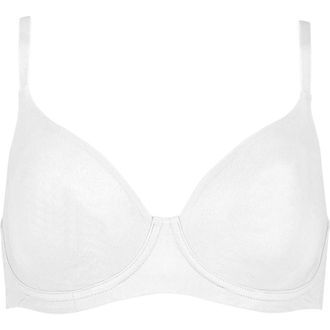 Huit Coton Bio Underwire Bra in White at Nordstrom, Size 34C