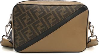 Fendi Brown Pvc Leather Shoulder Bag (Pre-Owned)