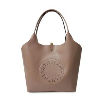 Stella McCartney Bolso Tote Reversible con Logo - Bags - Mujer - Beige - ONE SIZE