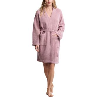 Barefoot Dreams CozyChic Robe in Teaberry at Nordstrom, Size Large