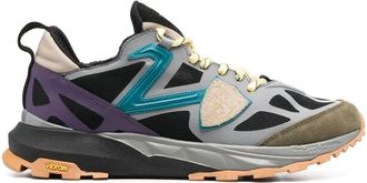 Philippe Model ROC X suede sneakers - men - Calf Leather/Calf Suede/Rubber/Fabric/Fabric - 43 - Grey