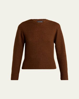Tom Ford Cashmere-Silk Crewneck Sweater