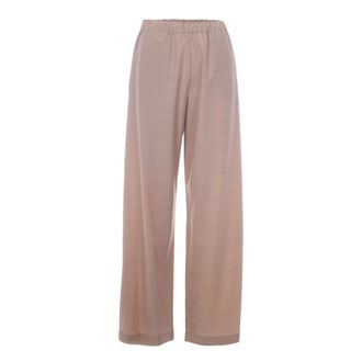 Fabiana Filippi Wide Trousers - female - Fabiana Filippi - Wide Trousers - Pink - 2XS - Trousers