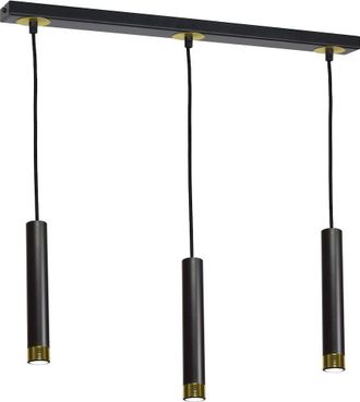 Milagro Milagro Dani Suspensi&oacute;n Negra 60 Cm Moderna Y Elegante