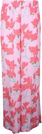 Semicouture Chiffon Trousers - Pink