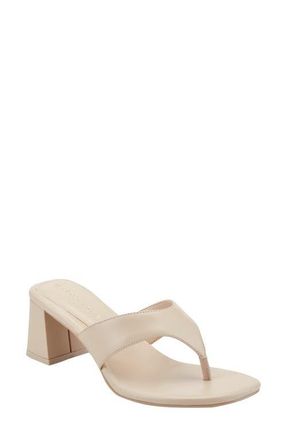 Marc Fisher Arcee Sandal in Light Natural at Nordstrom, Size 7.5