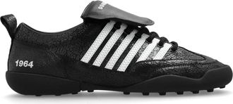 Dsquared2 Sportschoenen Voetbal - Heren - Sneakers - Zwart - 42 EU - Leer - Schoenen
