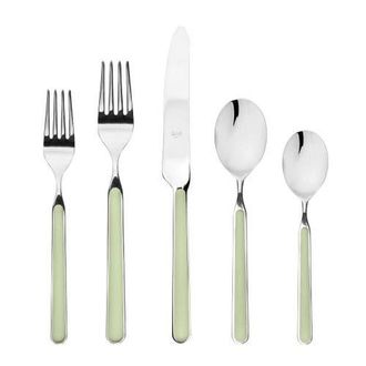 Mepra Fantasia Flatware Set - 5 Pieces in Sage at Nordstrom