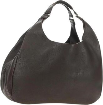 Bottega Veneta Pre-owned Vintage Tote Bag - Dames - Vintage Schoudertas - Bruin - ONE Size - Leer - Vintage