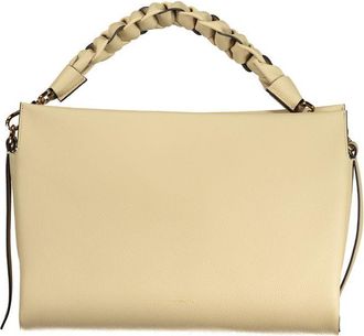Coccinelle Beige Leather Women Womens Handbag