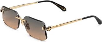 Bulgari Serpenti Forever Zonnebril - Dames - Zonnebrillen - Geel - 58 MM - Accessoires
