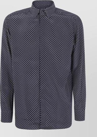 Tom Ford silk polka dot shirt