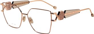 Philipp Plein Philipp Plein Womens 57mm Gold Eyeglasses VPP166S5702AM