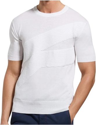 Dirk Bikkembergs T-shirt - Heren - T-shirts - Wit - S - Tops