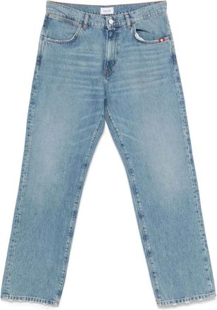 Amish Blauwe Jeans voor Mannen - Heren - Regular Fit Jeans - Blauw - W38 - Katoen - Jeans