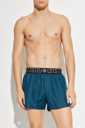 Versace Swim Shorts, Mens, Blue