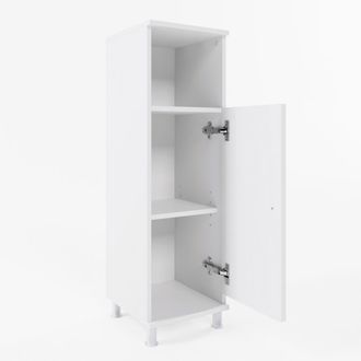 Vicco Armario De Ba&ntilde;o Mediano Fynn, Blanco, 30 X 95 Cm