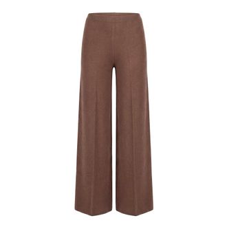 Semicouture Dames, Broeken, Bruin, Maat: M