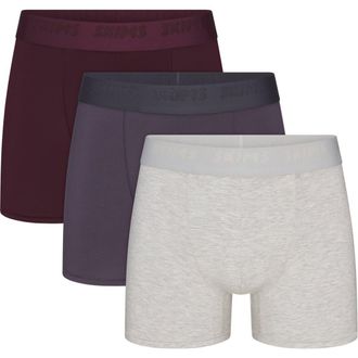 SKIMS 3-Pack 3-Inch Stretch Modal Boxer Briefs in Raven Multi at Nordstrom, Size Xx-Large