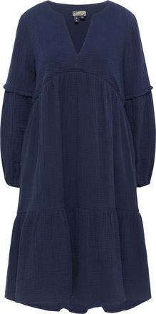 Dreimaster Dreimaster midi-jurk Dames marine