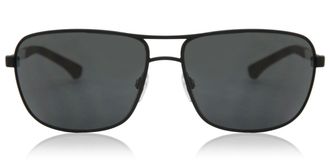 Emporio Armani EA2033 309487 Mens Sunglasses Black Size 64