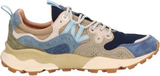 Flower Mountain Outdoor-Contemporary Sneakers - Heren - Outdoorschoenen - Blauw - 42 EU - Su&egrave;de - Fitness