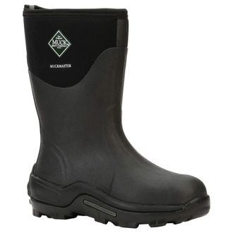 The Original Muck Boot Company Unisex Muckmaster Mid Wellingtons (8 UK) (Black)