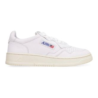 Autry Medalist Low Sneakers - Dames - Schoenen - Wit - Maat: 35 EU Katoen