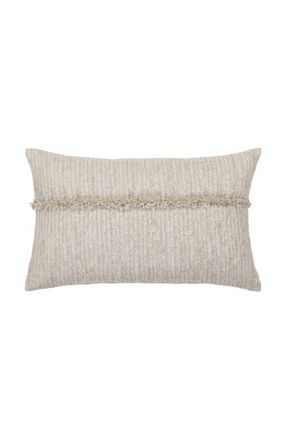 Elaine Smith Sumptuous Fawn Soft Chenille fringed Indoor & Outdoor Woven Accent Pillow at Nordstrom, Size 12X20