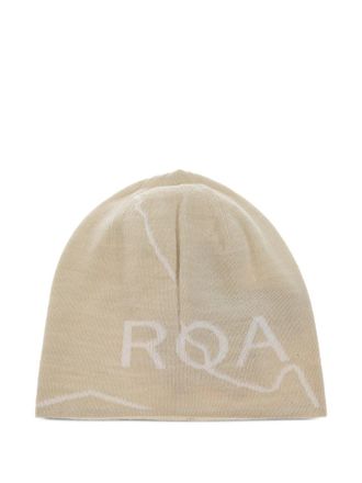 Roa Logo Wool Beanie