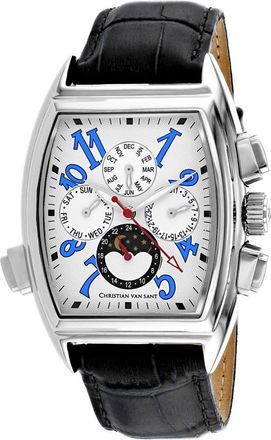 Christian Van Sant Grandeur Automatic White Dial Mens Watch CV2134
