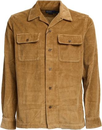 Polo Ralph Lauren Heren, Overhemden, Bruin, Maat: XL