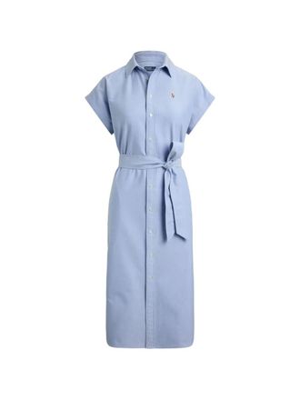 Ralph Lauren Woven Short Sleeves Mini Shirt Dress