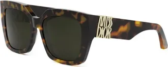 Dior Elegante zonnebril voor stijlvolle look - unisex - Zonnebrillen - Zwart - 55 MM - Accessoires
