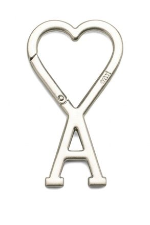 Ami ADC HOOK KEYRING Size: OS, colour: SILVER