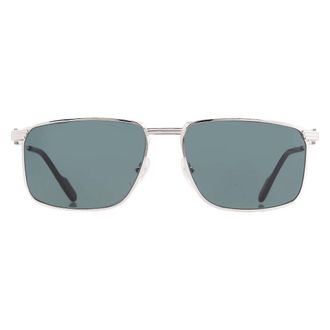 Cartier Green Rectangular Mens Sunglasses CT0534S 002 59